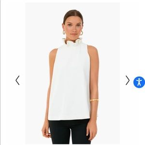 Tuckernuck / Pomander Place Mason Top. White, size XS.